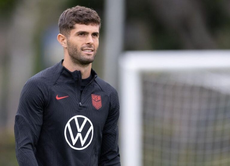 Christian Pulisic Training With USMNT
