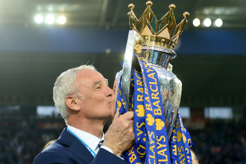 Claudio After Winning The Premier League Title With Leicester City