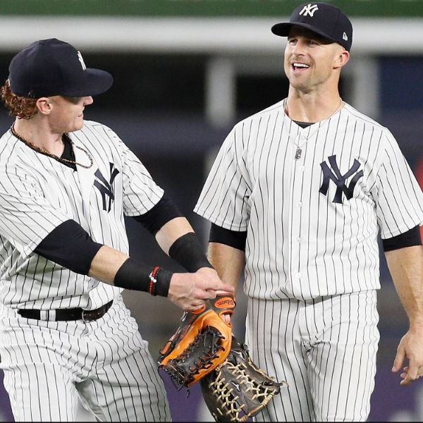 Clint Frazier And Brett Gardner Whom He Considers His Brotherly Figure