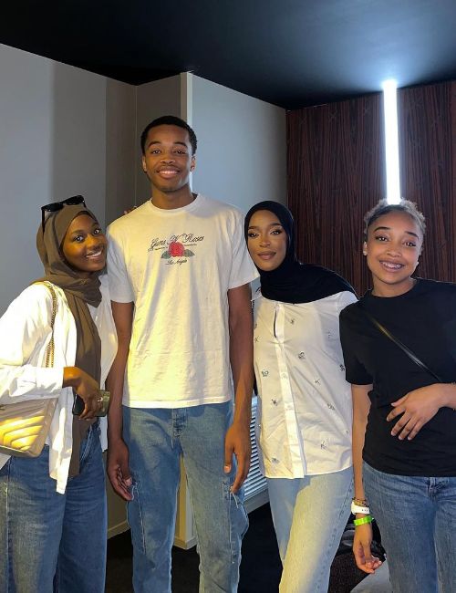 Coulibaly With His Sisters