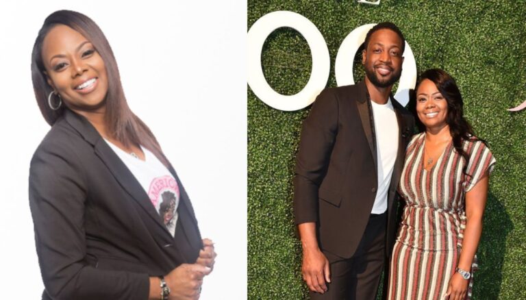 Dwayane Wade With His Elder Sister