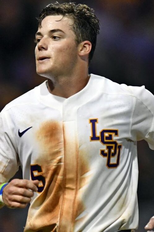 Gavin Dugas With The LSU Tigers (Source: The Advocate)
