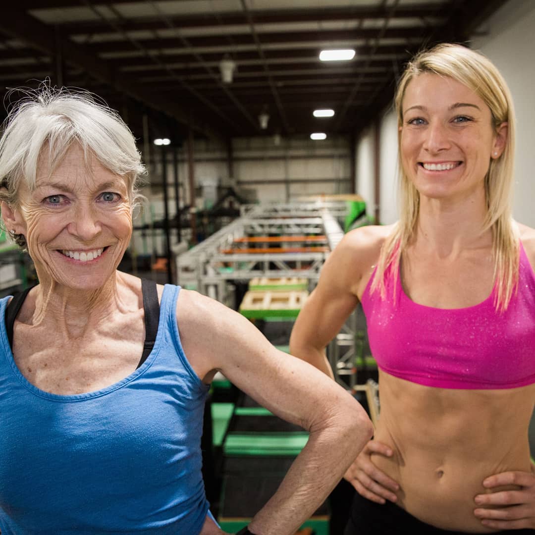 Ginni And Jessie Training 