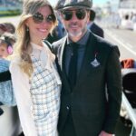 Jimmie Johnson With His Wife Chandra Johnson