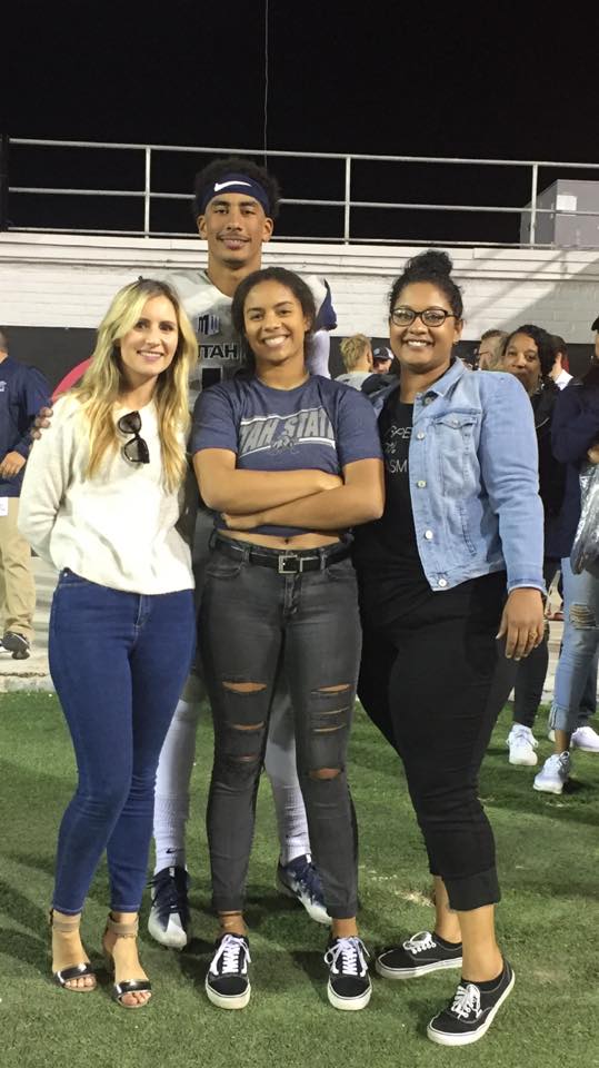 Jordan With His Three Sisters