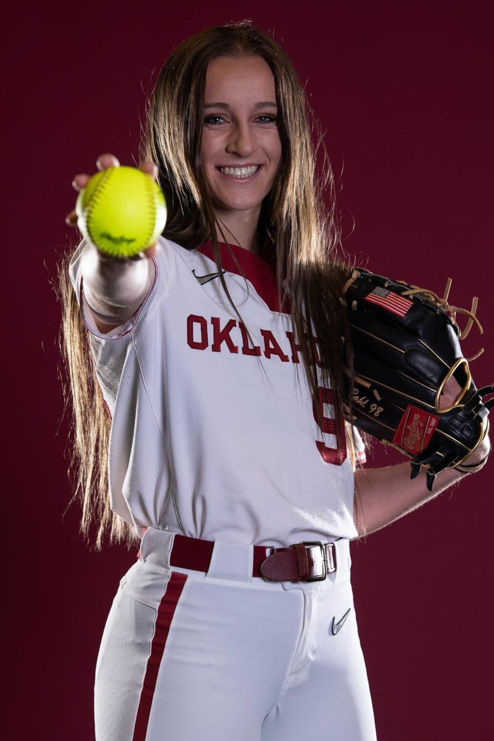 Jordy Bahl, A Collegiate Softball Pitcher For The Oklahoma Sooners