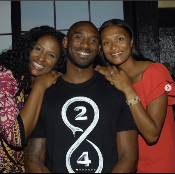 Kobe With His Sisters 
