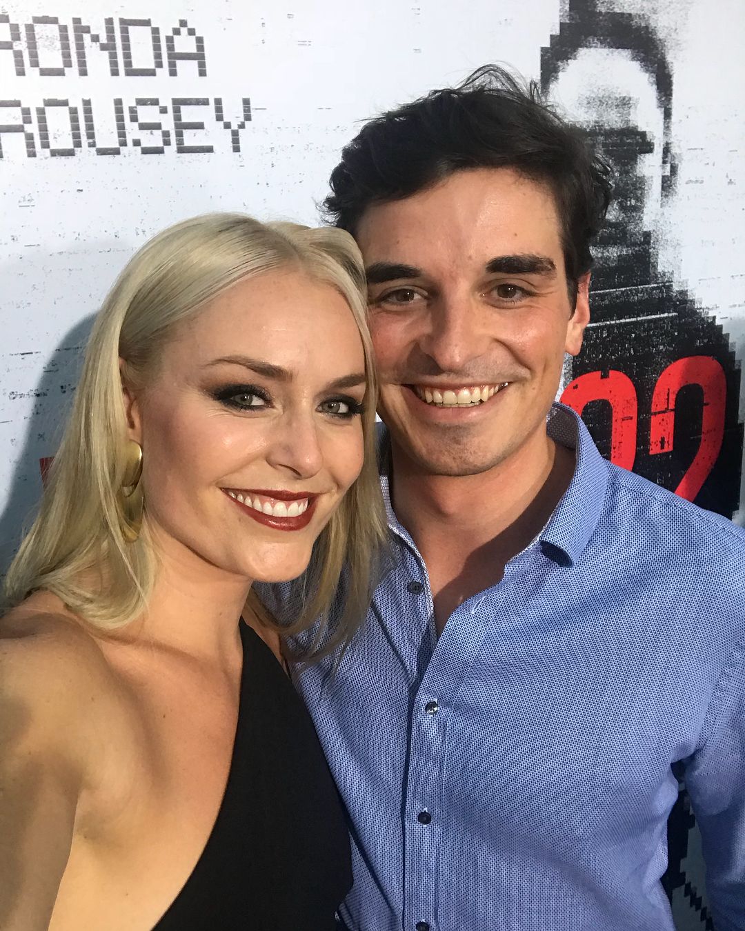 Lindsey And Reed At The Premier Of Mile 22