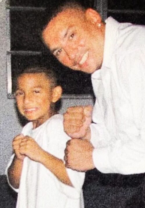 Little Teofimo Lopez With His Dad Teofimo Sr. (Source: Instagram)
