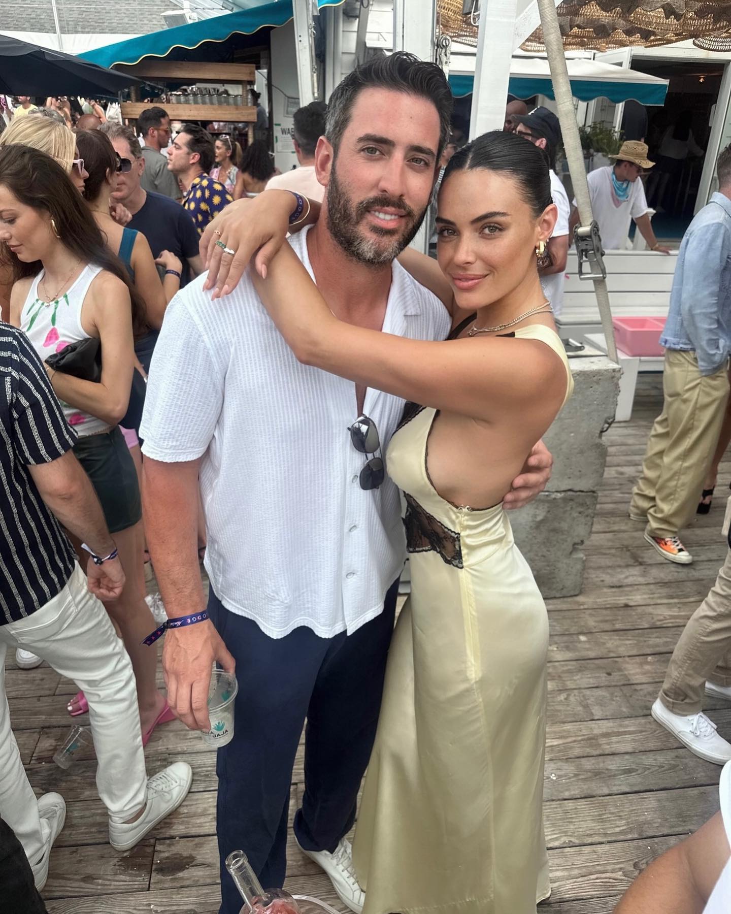 Matt Harvey And His Girlfriend Monika Clarke During A Day Out In New York