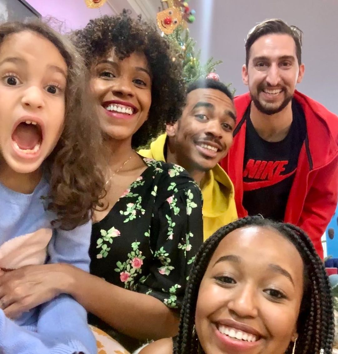 Nick Wright With His Family 