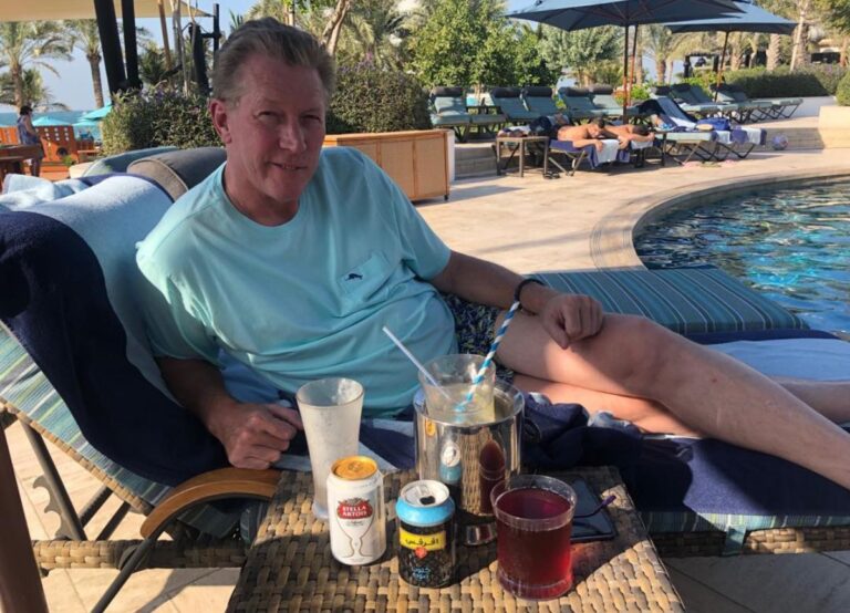 Orel Hershiser On A Vaccation In Dubai