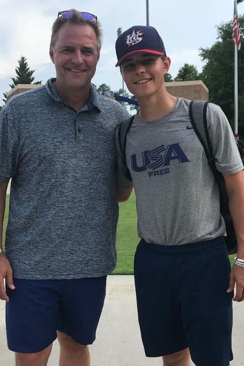 Retired MLB Player Al Leiter And His Son Jack Leiter