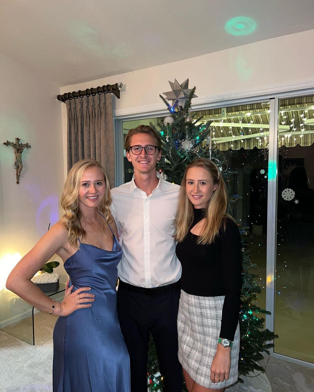 Sebastian With His Sister Jessica & Nelly