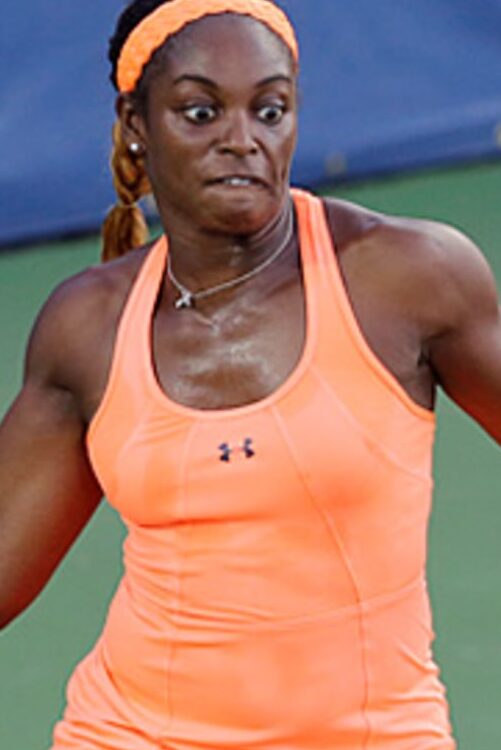 Sloane Stephens At The 2013 Citi Open (Source: Sports Illustrated)