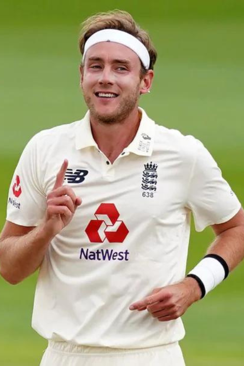 English Cricketer Stuart Broad