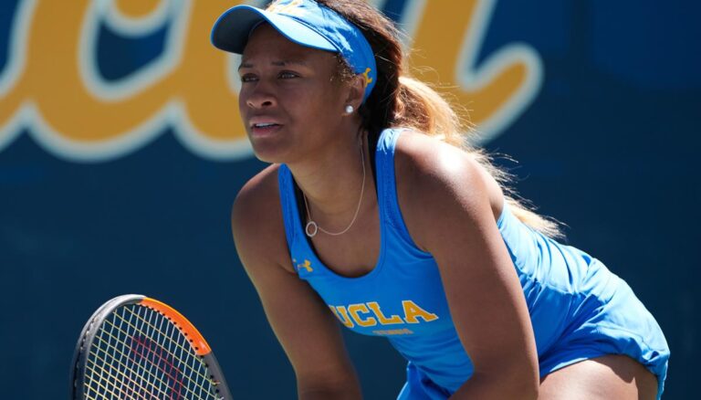 Tennis Player Ayan Broomfield (Source: UCLA Athletics)