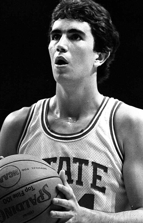 Terry Gannon With The NC State Wolfpack (Source: One Brick Back)