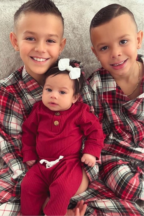 The Mosley Children; Zaiden, Audison, And Jewel Mosley