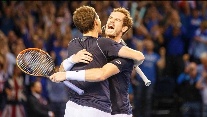 The Murray Brothers Cheering After The Win