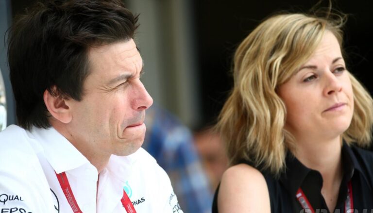 Toto Wolff And Susie Wolff (Source: Crash. Net)