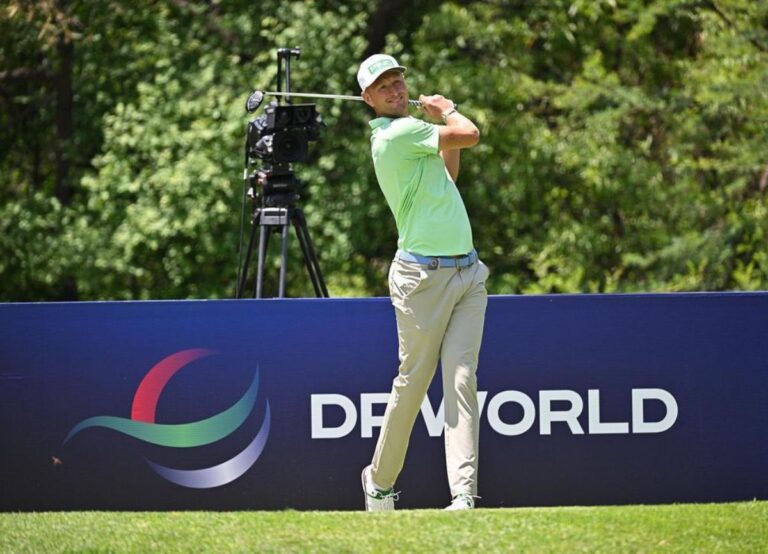 Professional Golfer Adrian Meronk