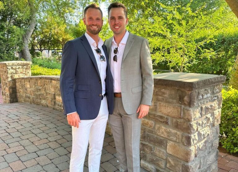Wyndham Clark With His Brother Brendan