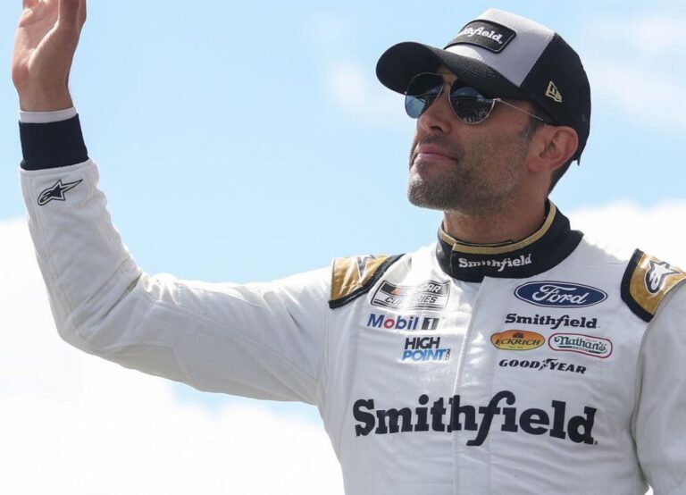 Professional Car Racer Aric Almirola