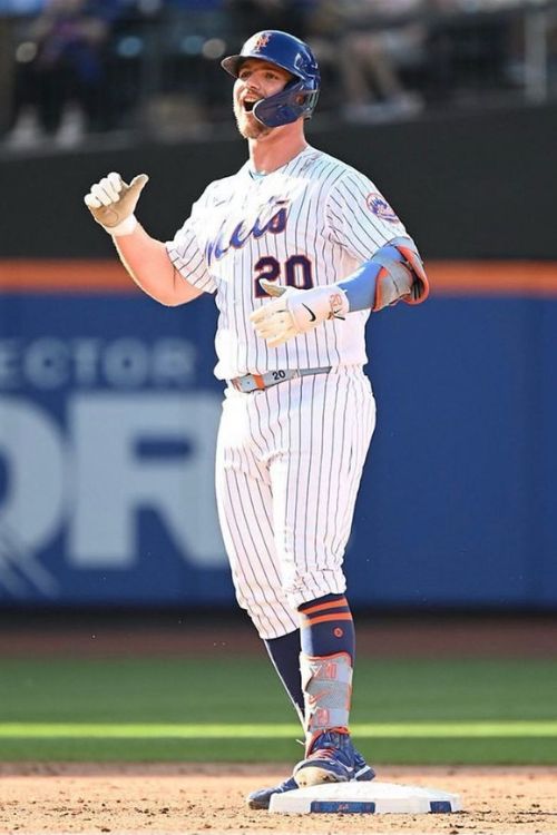 Pete Alonso During His Game