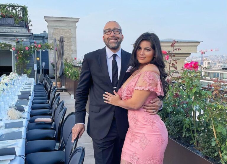 David With His Wife Natasha