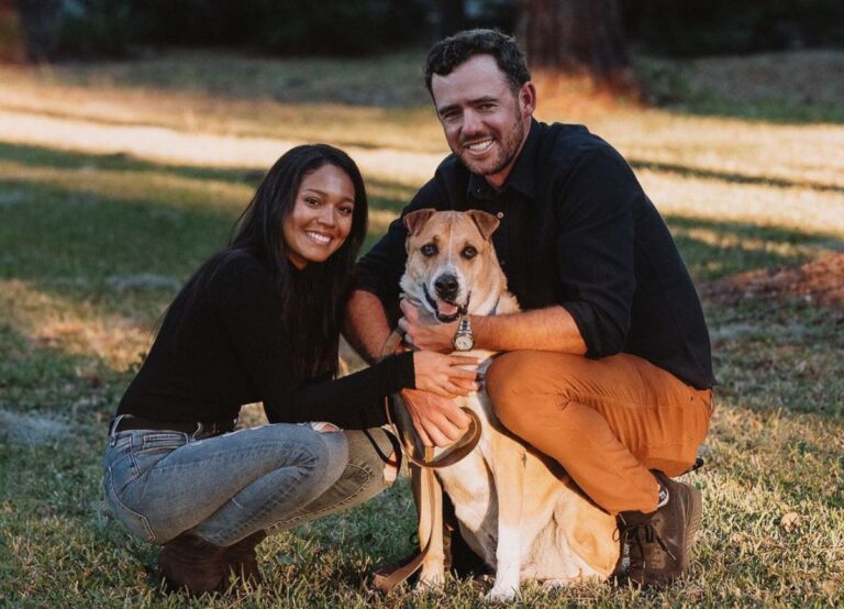 Lanto And Maya With Their Pet Troy