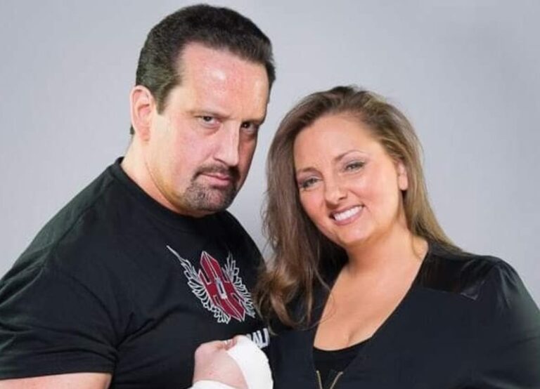 Tommy Dreamer With His Wife