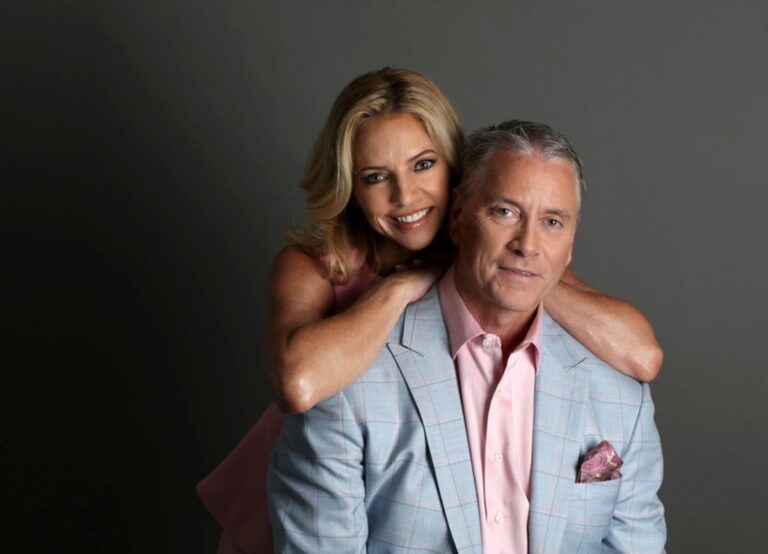 Tom Glavine With His Wife Christine