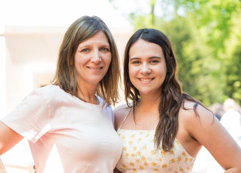 Karsyn Elledge With Her Mother