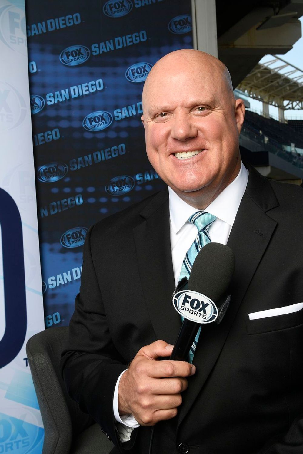 Mark Grant-commentator for the San Diego Padres' television broadcasts