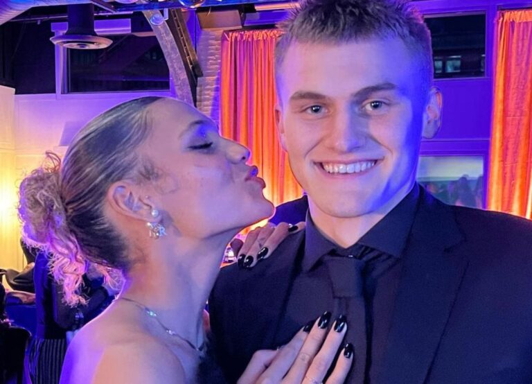 Trinity Rodman With Her Boyfriend Chris Kuzemka