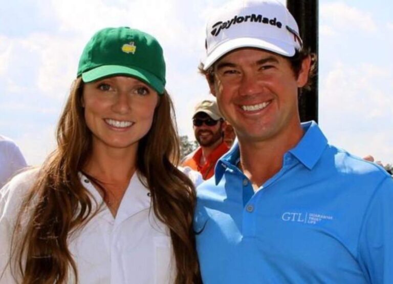 Brian Harman With His Wife Kelly