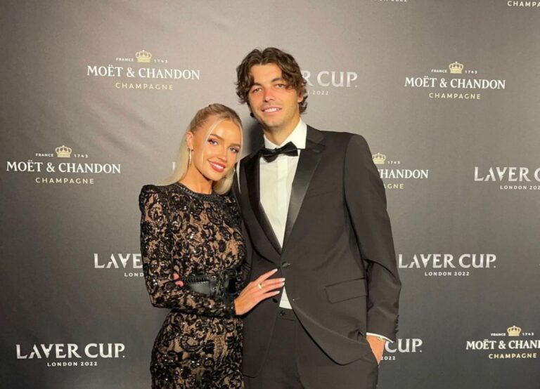 Taylor Fritz And Morgan Riddle