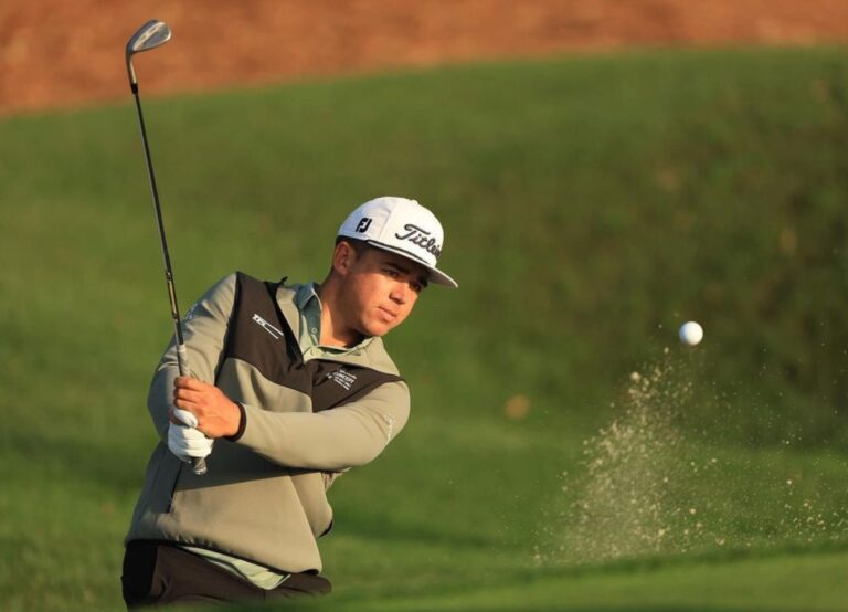 Professional Golfer Garrick Higgo