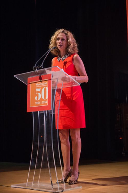 Beth Mowins G'90 Addresses Luncheon Guests