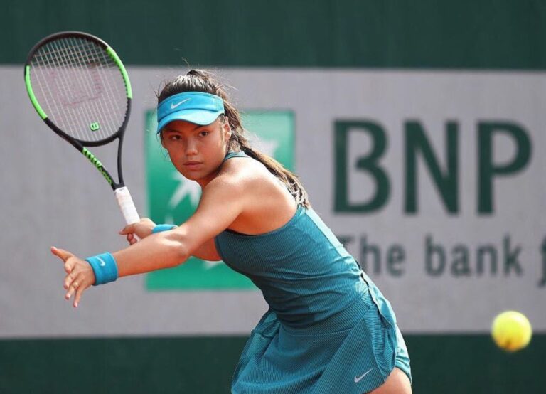 Tennis player Emma Raducanu