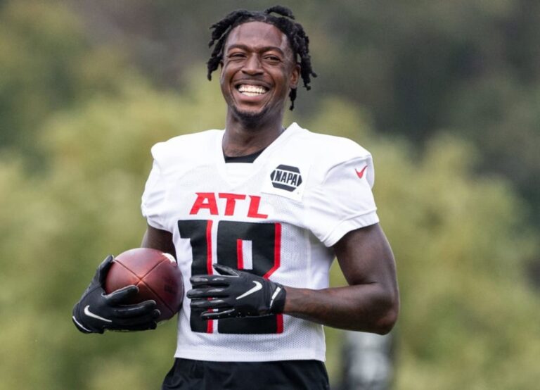 Calvin Ridley Giving A Smile