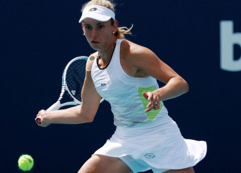 Elise Mertens Focusing In The Game