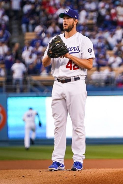 Clayton Kershaw During A Game