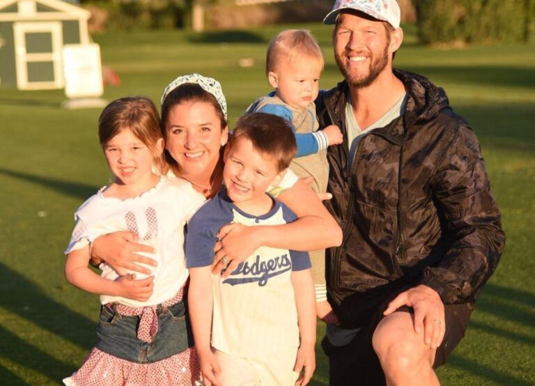 Clayton With His Wife And Children