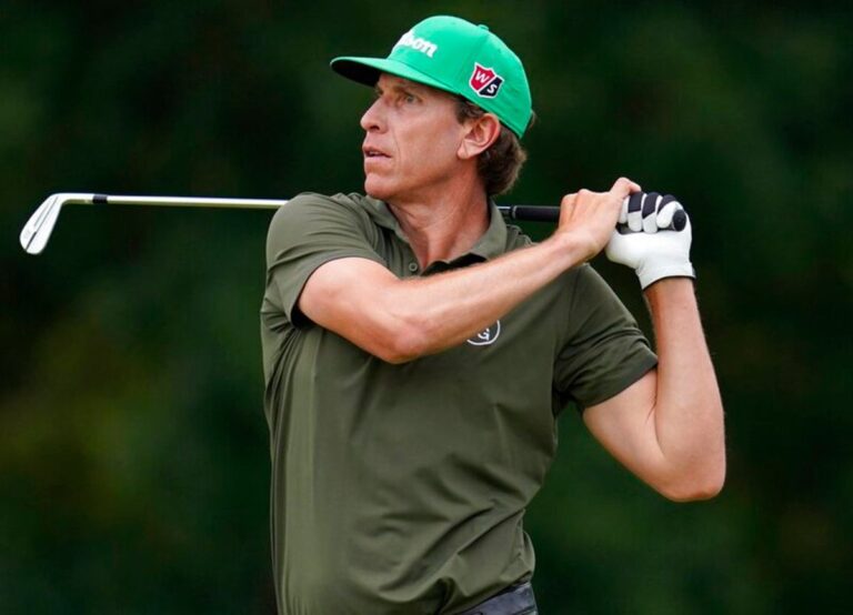Richard Barnes In The Golf Course