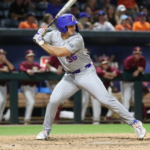 Wyatt Langford playing for the Gators
