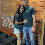 Wyatt Langford with Hallie Bryant
