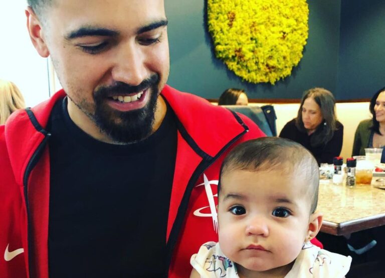 Anthony Rendon Pictured With Daughter Emma Rendon For The Organization Baseball For Babies