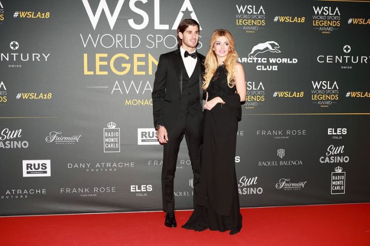 Antonio Giovinazzi Walks The Red Carpet Of 3rd WSLA 2018 With His Girlfriend Antonella Maraglino